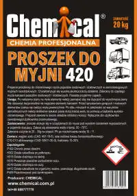 Prášok do autoumývarní 420